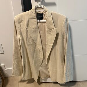 Elegant Cream Blazer by Dynamite- Never Worn
